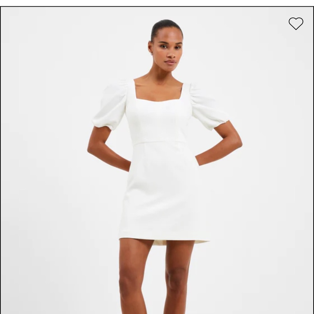 French Connection Whisper Back Cutout A-Line Dress